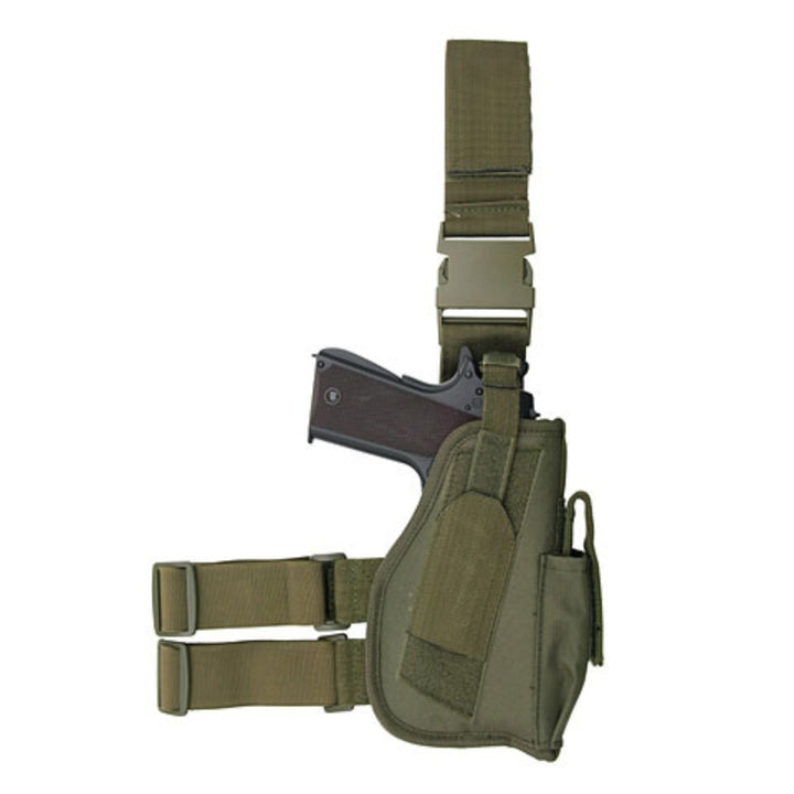 Thermoformed leg holster small for T4E - Olive