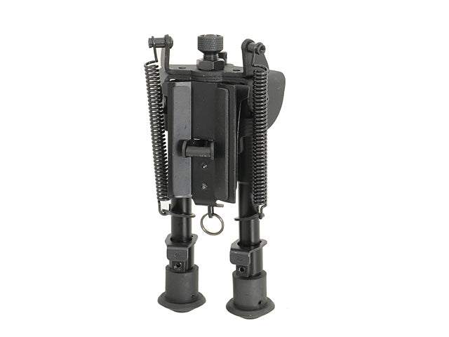 6-Stage Adjustable Bipod with Ris-mount Adapter - Black