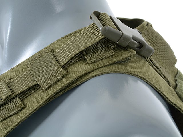 Assault Vest System V2 - Olive - Paintball Buddy