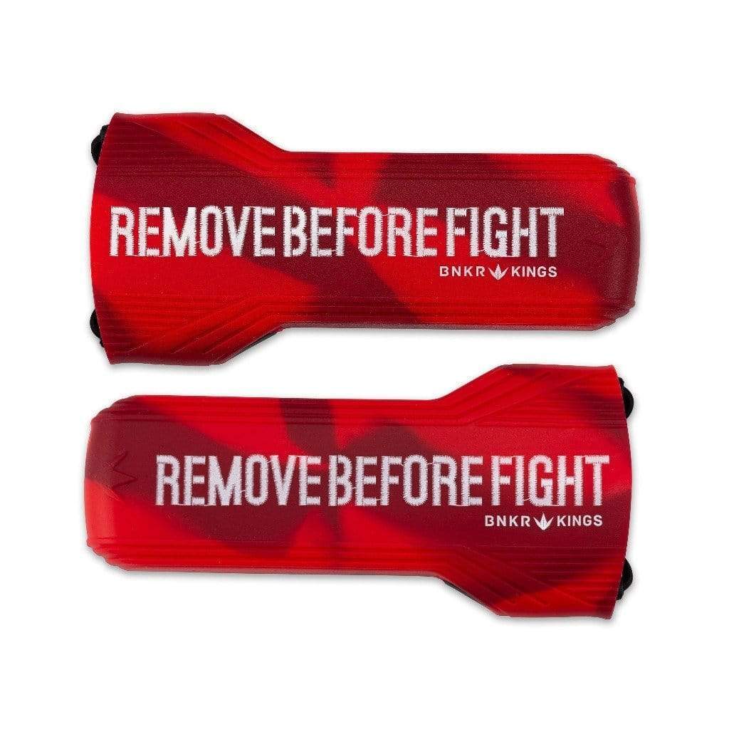 Bunkerkings Evalast Barrel Cover - Remove before Fight Red - Paintball Buddy