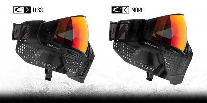 Carbon ZERO SLD Paintball Thermal Maske - Coal - Paintball Buddy