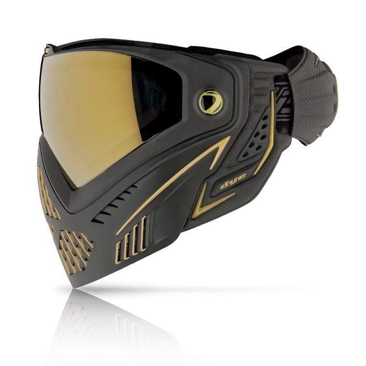 Dye I5 Paintball Maske - Onyx Schwarz Gold - Paintball Buddy