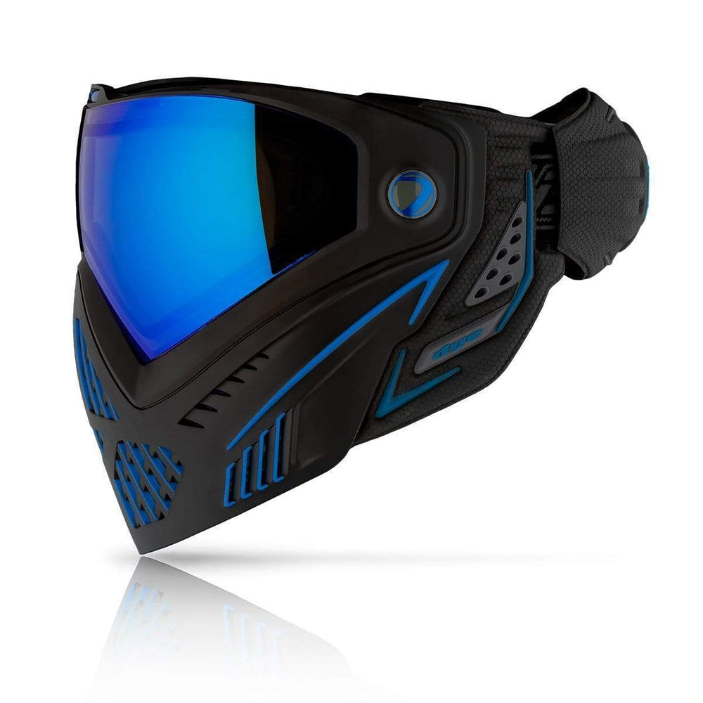 Dye I5 Paintball Maske - Schwarz Blau 2.0 - Paintball Buddy