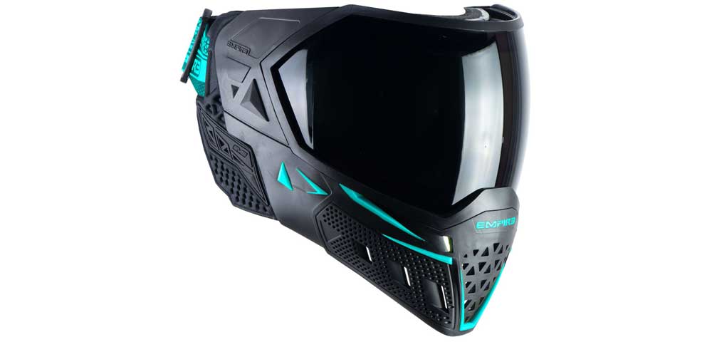 Empire EVS Thermal Paintball Maske - Schwarz Aqua Ninja Glas - Paintball Buddy