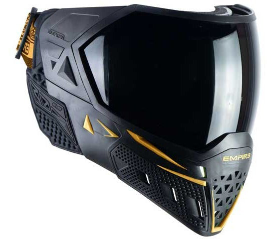 Empire EVS Thermal Paintball Maske - Schwarz Gold Ninja Glas