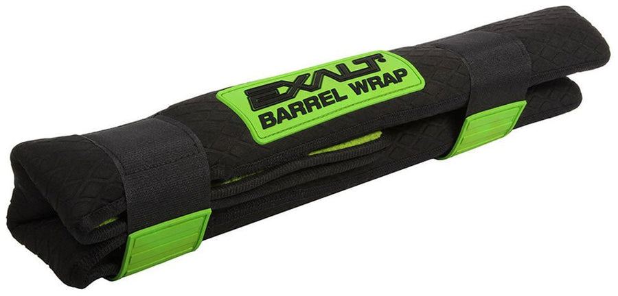 Exalt Barrel Wrap - Black Lime - Paintball Buddy