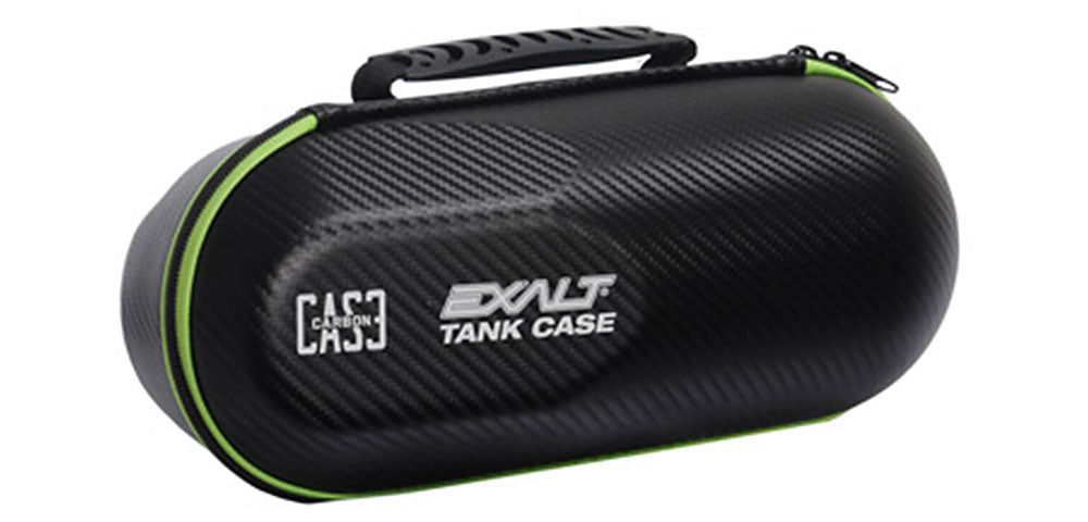 Exalt Carbon Series HP Tank Case für Flaschen - Schwarz - Paintball Buddy
