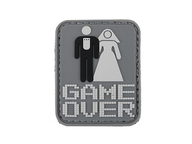 Game Over PVC Patch - Paintball Buddy