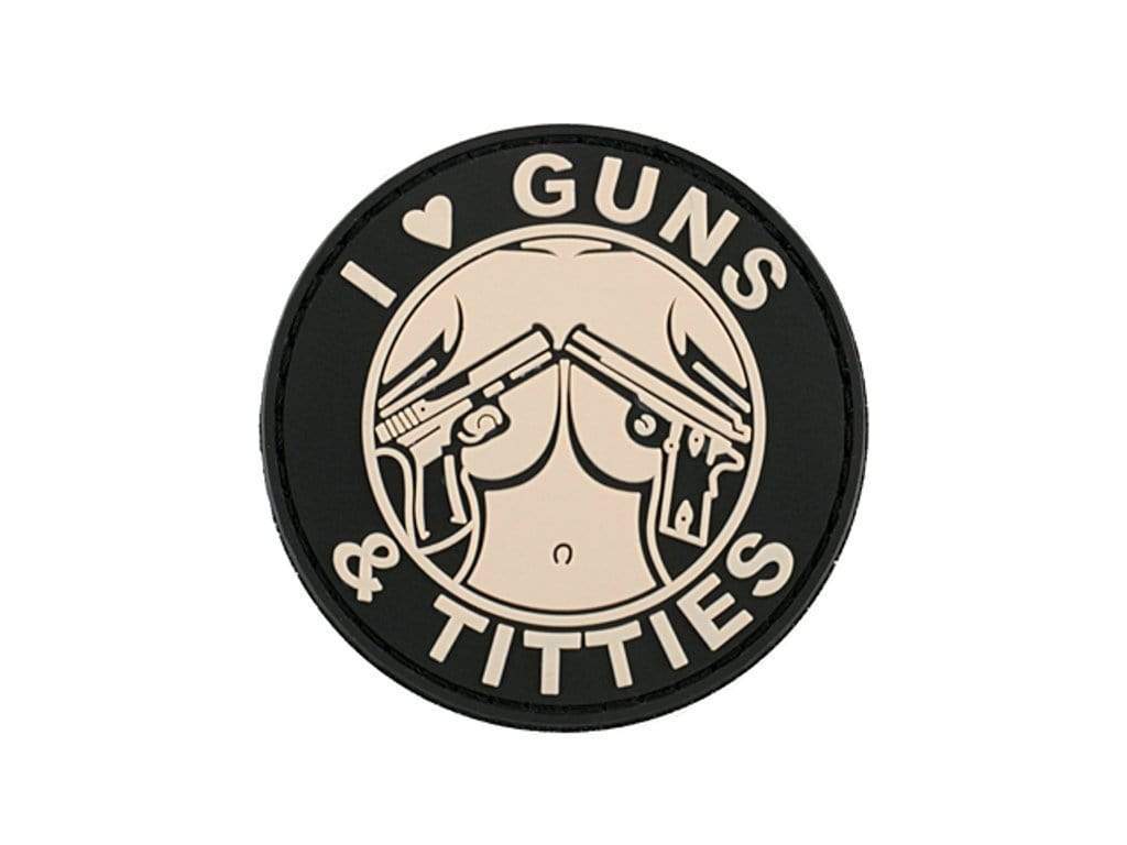Guns & Titties PVC Patch - Paintball Buddy