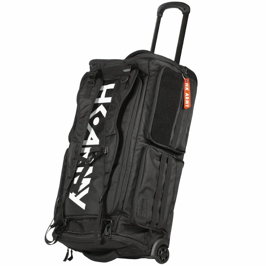 HK Army Expand Roller Gearbag - Stealth Black - Paintball Buddy