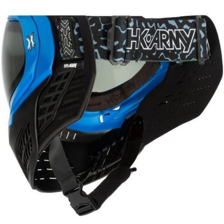 HK Army Paintball Maske KLR - Blackout - Blau - Paintball Buddy