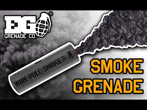 Enola Gaye Smoke Grenade WP40 - Black