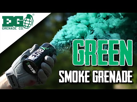 Enola Gaye Smoke Grenade EG18X - Green