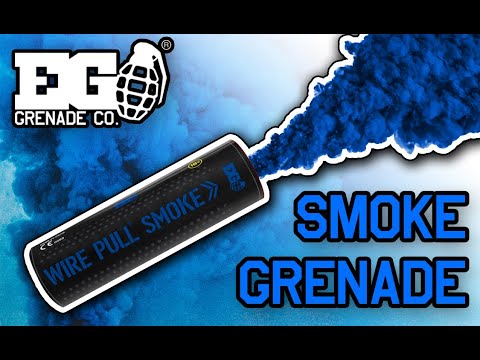 Enola Gaye Smoke Grenade WP40 - Blue
