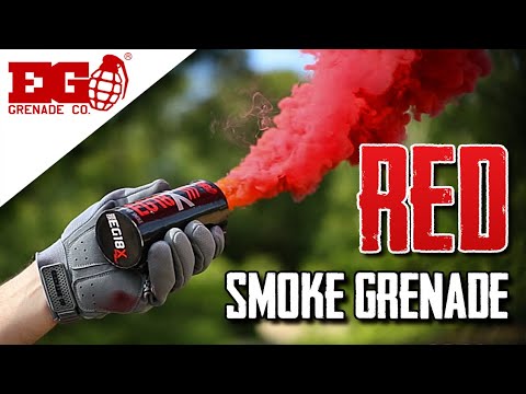 Enola Gaye Smoke Grenade EG18X - Red