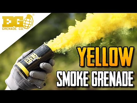 Enola Gaye Smoke Grenade EG18 Assault - Yellow