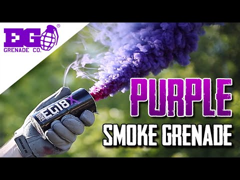 Enola Gaye Smoke Grenade EG18X - Purple