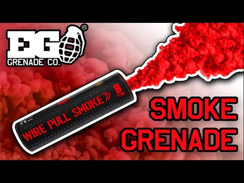 Enola Gaye Smoke Grenade WP40 - Red