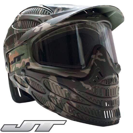 JT Spectra Flex 8 Thermal Full Cover Paintball Maske - Camo - Paintball Buddy
