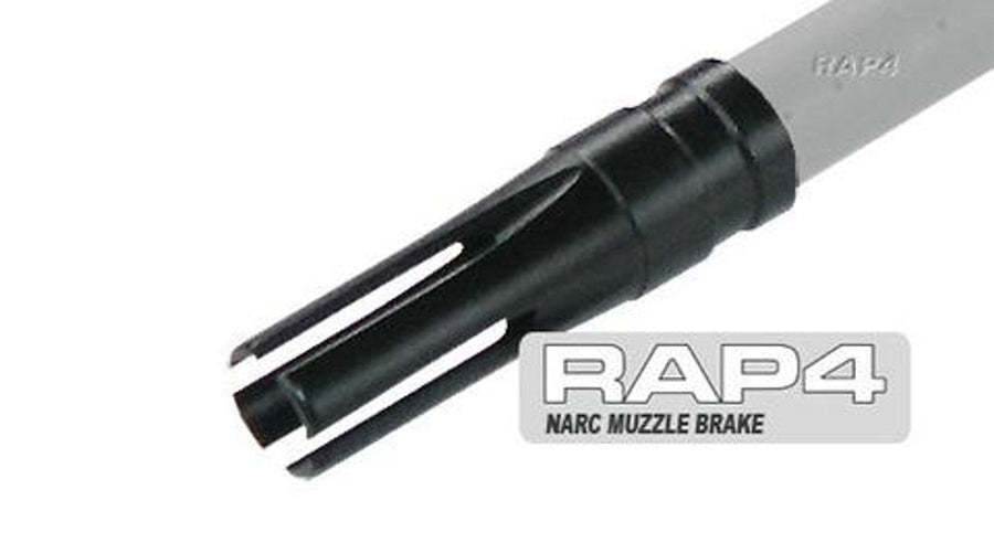 NARC MUZZLE BRAKE (22MM MUZZLE THREADS) - Paintball Buddy