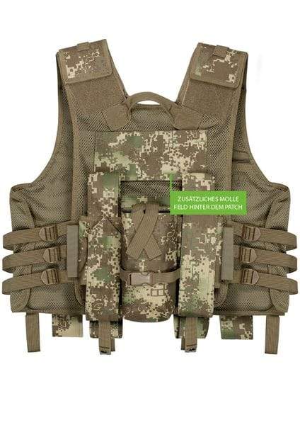 Paintball Weste Planet Eclipse Tactical Load Vest - HDE Camo - Paintball Buddy