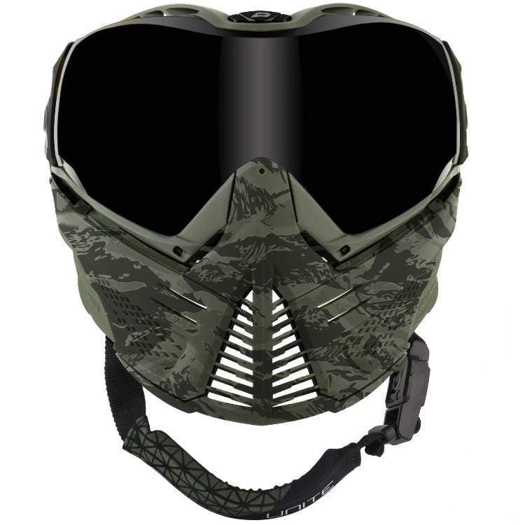 Push Unite Paintball Maske - Oliv Camo - Paintball Buddy