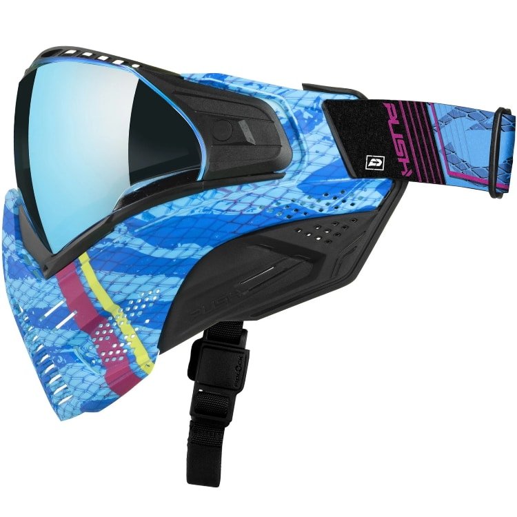 Push Unite VPR Series Paintball Maske - VPR CMYK - Paintball Buddy
