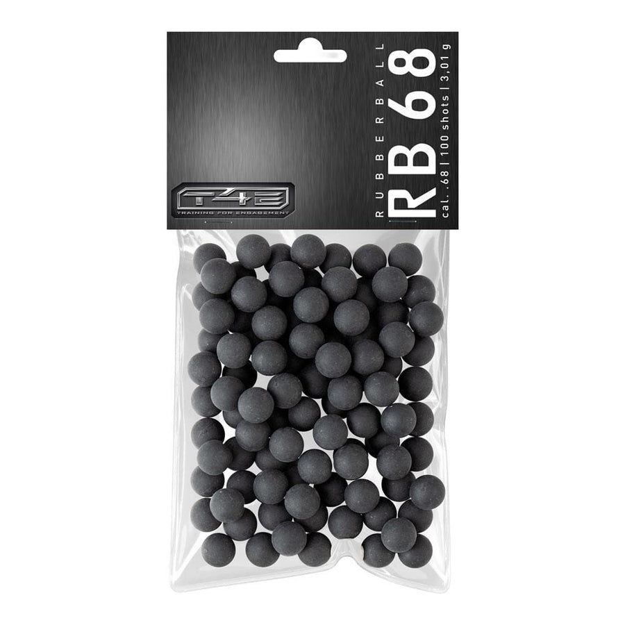 T4E RB68 Rubberballs cal.68 - 100 Stück - Paintball Buddy