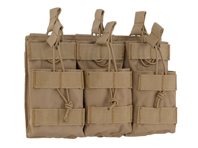 Triple Stacker Mag Pouch - Coyote - Paintball Buddy