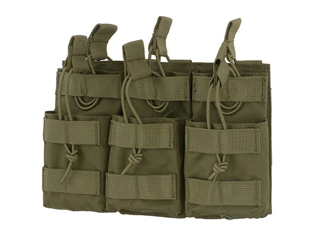 Triple Stacker Mag Pouch - Olive - Paintball Buddy