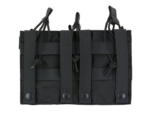 Triple Stacker Mag Pouch - Schwarz - Paintball Buddy