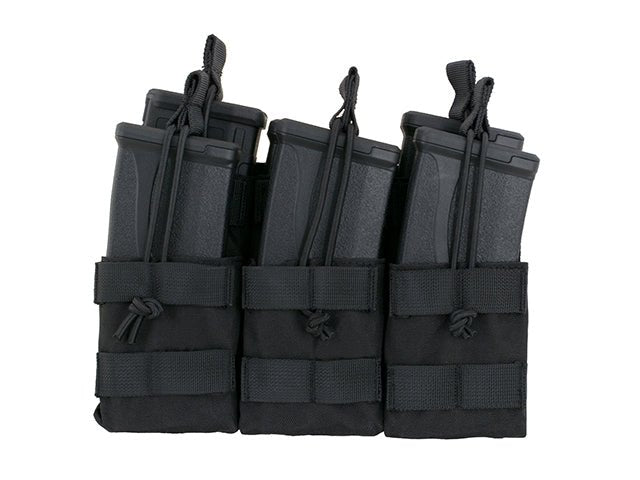 Triple Stacker Mag Pouch - Schwarz - Paintball Buddy