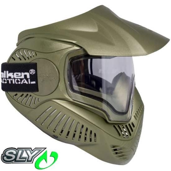 Valken MI-7 Thermal Paintball Maske - Oliv - Paintball Buddy
