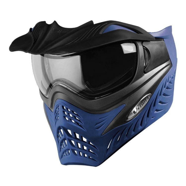 VForce Grill SC Paintball Maske - Azure Grey On Blue - Paintball Buddy