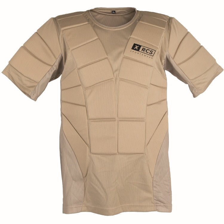 XRCS ProTector Paintball Brustpanzer - Desert, Tan - Paintball Buddy